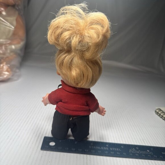 Vintage 60's Cookie Evergreen Ugly Cute Freckle Face Laughing Doll - HONG KONG - Picture 3 of 6